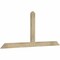 Ekena Millwork Portland Rough Sawn Timber Gable Bracket, Douglas Fir, 72"W x 30"H x 2"D x 4"F, 10/12 Pitch GBW072X30X0204POR00RDF - alternate 4